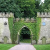 Gothick gateway to Stourton House