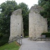 Knaresborough Castle gates