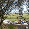 First glimpse of the river and boats - Freckleton