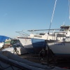 The first of the boatyards...............