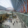 The Lower Concourse at St.Pancras Station, London