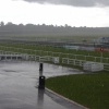 Raining at Lingfield Race Course