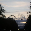 The York Eye at sunset