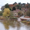 From the footbridge at Arley