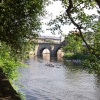 Rowing on the river Wear