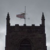 Union Jack on Nearby Tower