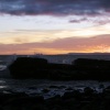 Sunrise on the lighthouse corner