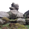 Beautiful rock formation, Peak District