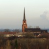 All Saints Church, Woodlands from Brodsworth Community woodland