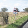 Unusual sign