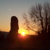 Castle sunrise
