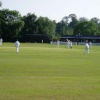 Action from Mistley Cricket ground, possibly one of the most picturesque grounds in the country