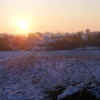 Overlooking the village