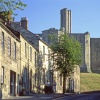 Warkworth main street and Castle