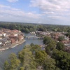 A view of Windsor from the Ferris Wheel near the river, 2007