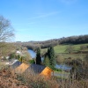 View from the train just before Highley