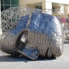 Sculpture in Calne main street