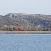 Cheddar Reservoir looking towards the gorge