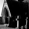 Church rear door - Midgham