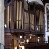 Cromer Church organ pipes.