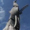 The sculptured Cedar tree