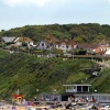 Houses with a sea view.