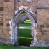 Gothic Arch doorway at Rievaulx Abbey