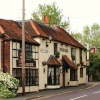 The Red Lion public house.