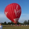 Virgin hot air balloon