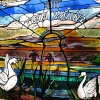 Stained glass window