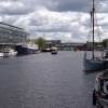Looking up the River Avon.