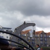 One of the old cranes by the river.