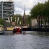 The end of the navigable section of river.