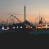Sunset over Fantasy Island