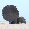 Sculpture on the beach