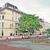 Hotel in Folkestone and William Harvey`s Statue