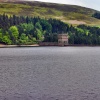 Looking across Derwent Reservoir late April 2008