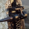 Lock gate mechanism, Oxford Canal, Marston Doles, Warwickshire