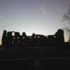 Penrith Castle on a winters morning