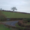 North Yorkshire country Road near Gilling East