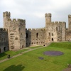 View from the battlements.