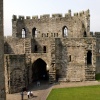 The main entrance.