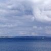 Looking out to Black Head on the left.