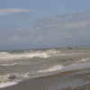A 'breezy' day on Cleveleys beach