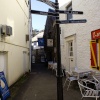 A narrow street.