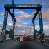 Marina lifting cradle at Ramsgate