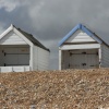 Beach huts at Norman's Bay