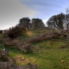 Thurnham Castle ruins