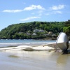 Yacht on North Sands