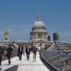 St. Paul's Cathedral from Millenium Bridge.